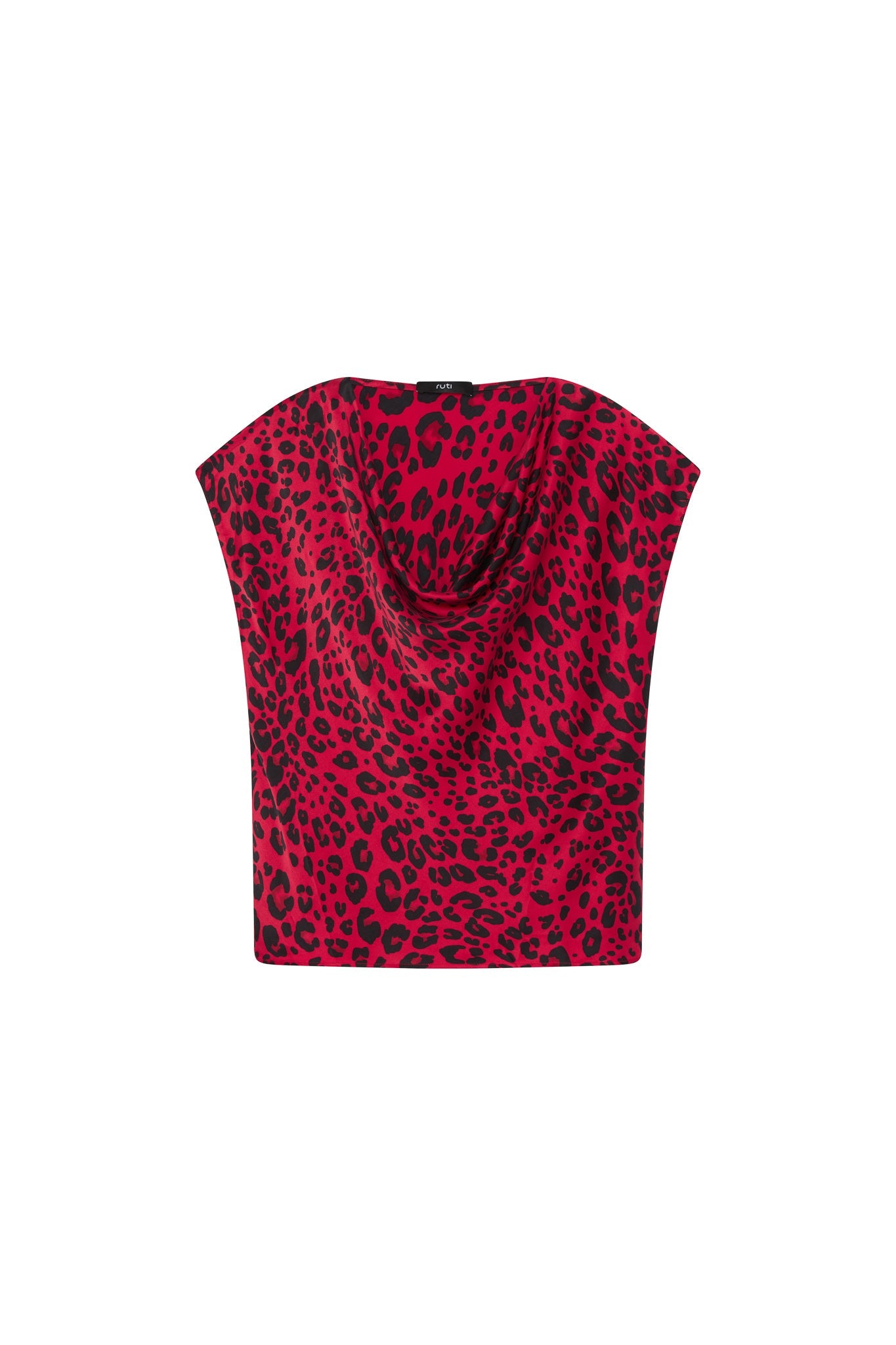 Washable Silk Cowl Neck Top