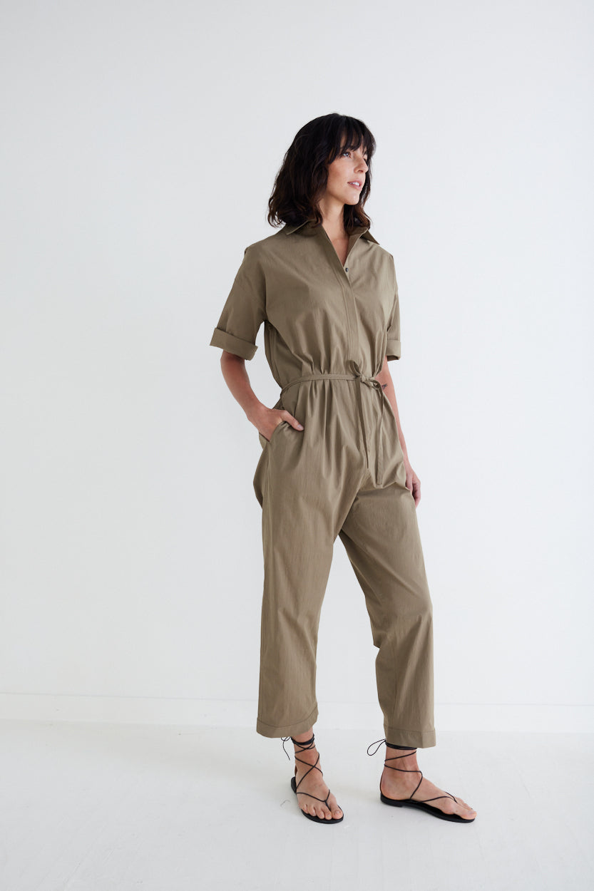 Done In One Poplin Jumpsuit