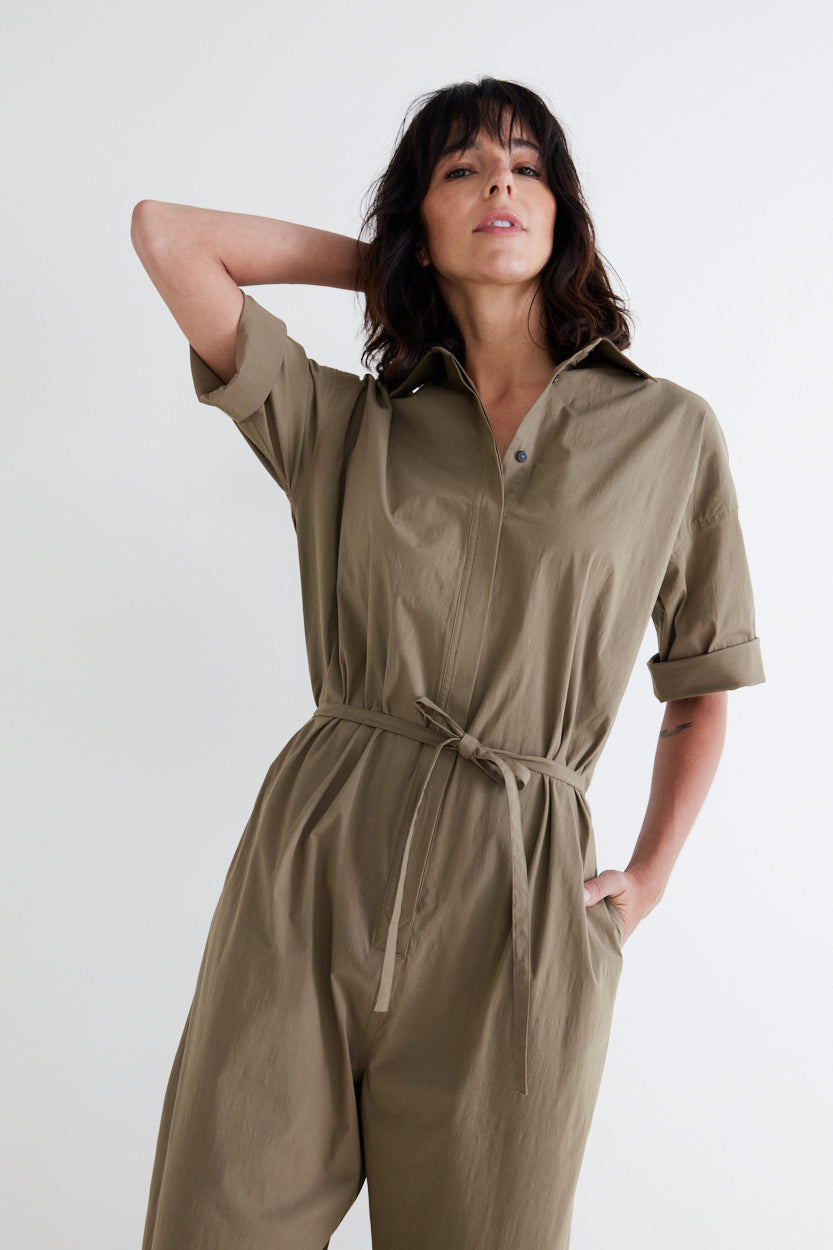 Done In One Poplin Jumpsuit