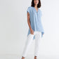 Daylight Linen High Low Blouse