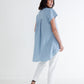 Daylight Linen High Low Blouse