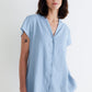 Daylight Linen High Low Blouse