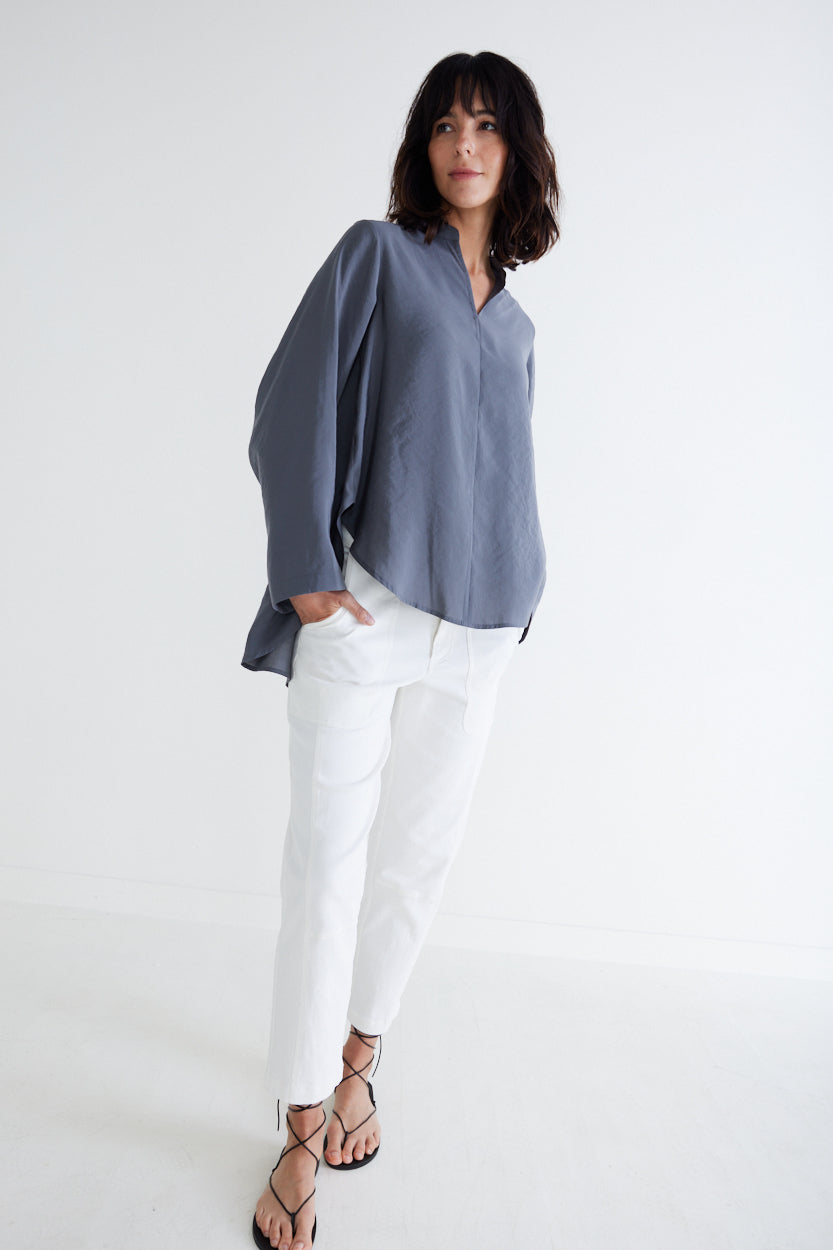 Muse Pleated Back Blouse