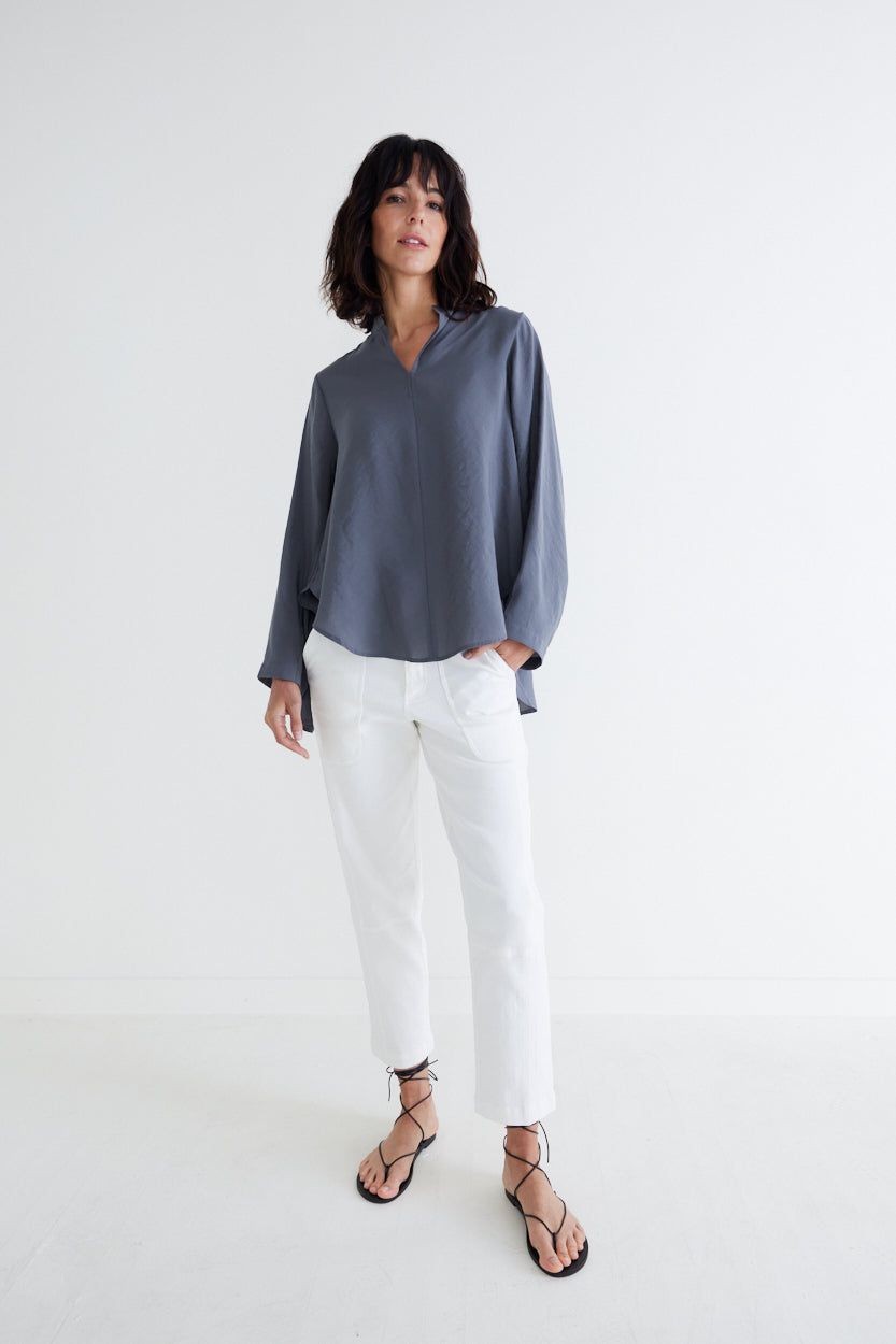 Muse Pleated Back Blouse