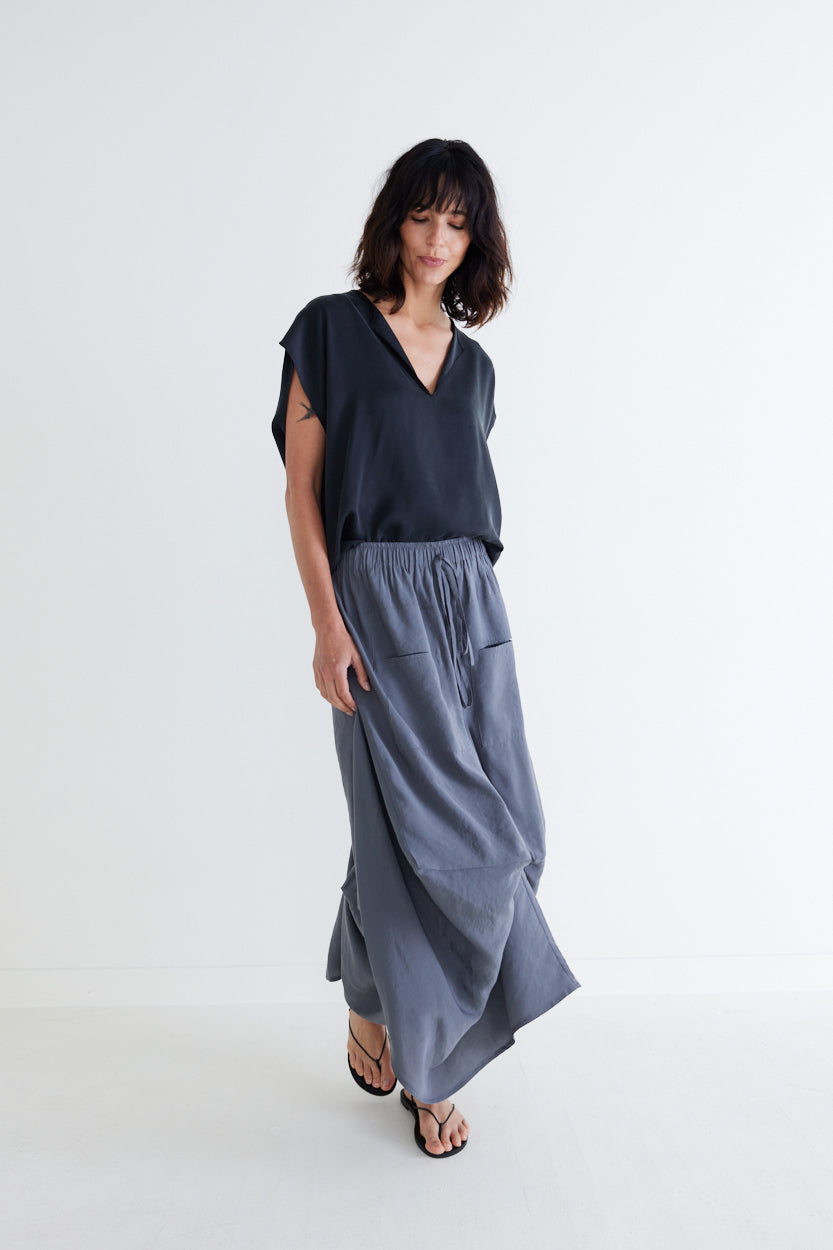 The Light Poplin Go-To Skirt