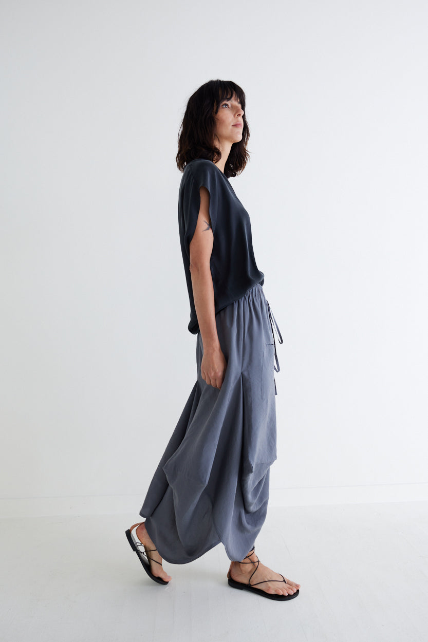 The Light Poplin Go-To Skirt