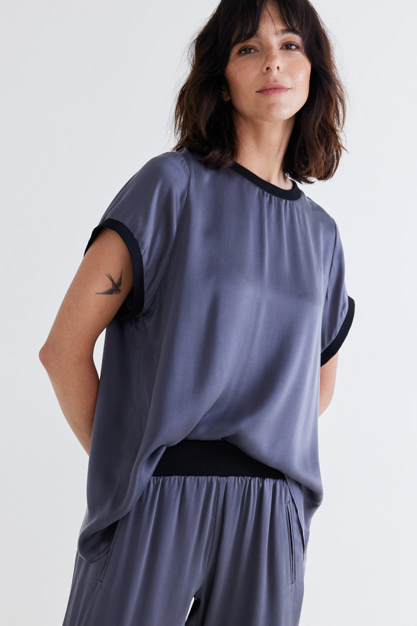 The Relaxed Washable Silk Top