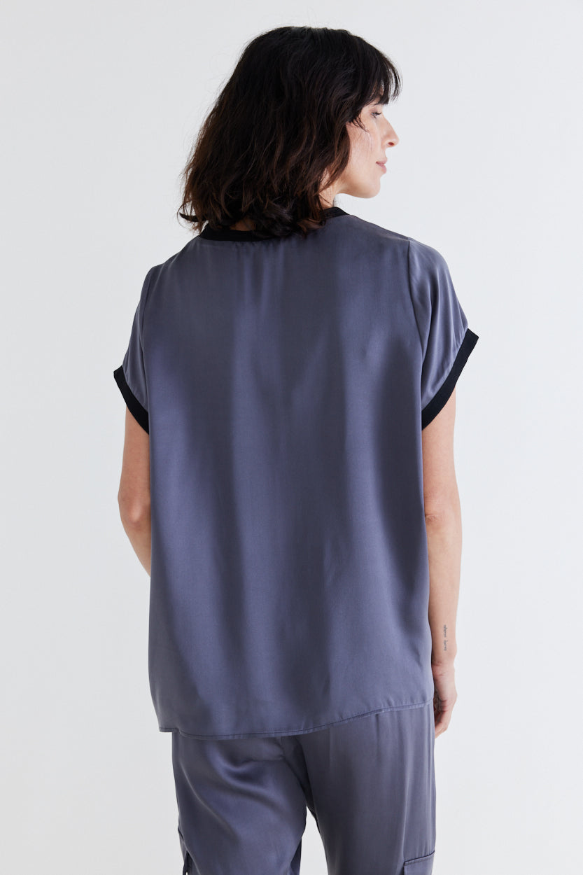 The Relaxed Washable Silk Top