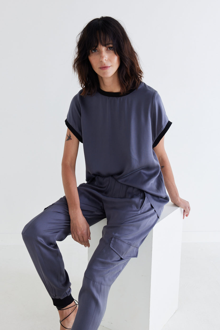 The Relaxed Washable Silk Top