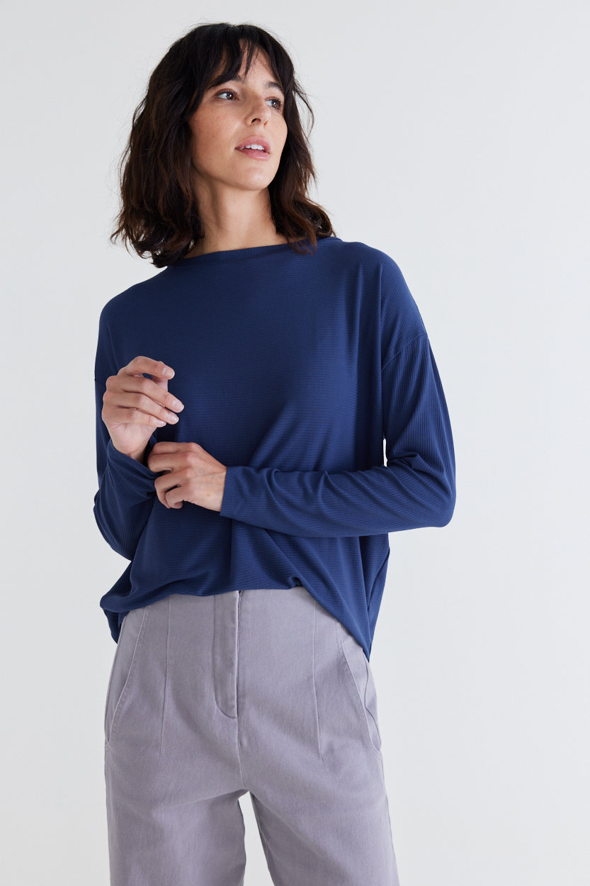 Essential Top With Buttons in the Back