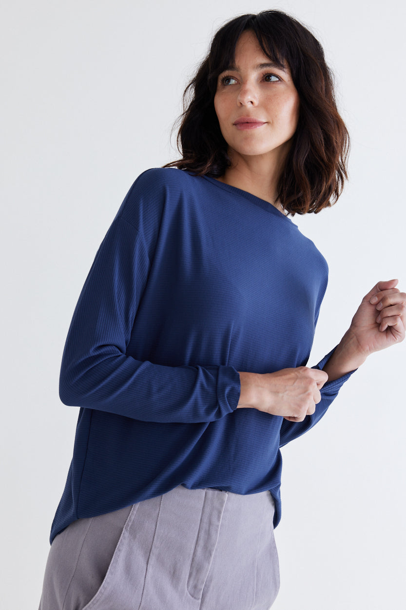 Essential Top With Buttons in the Back