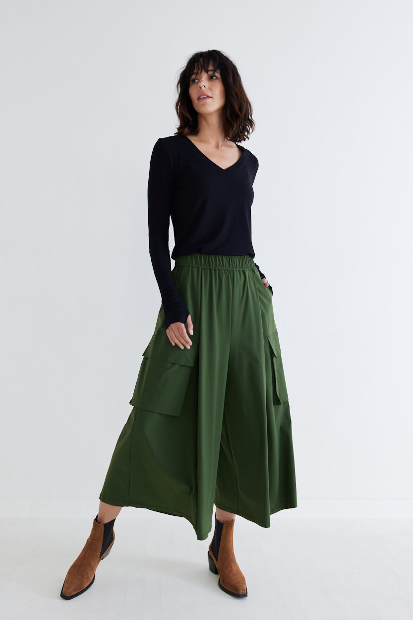 The Cargo Skirt Pants