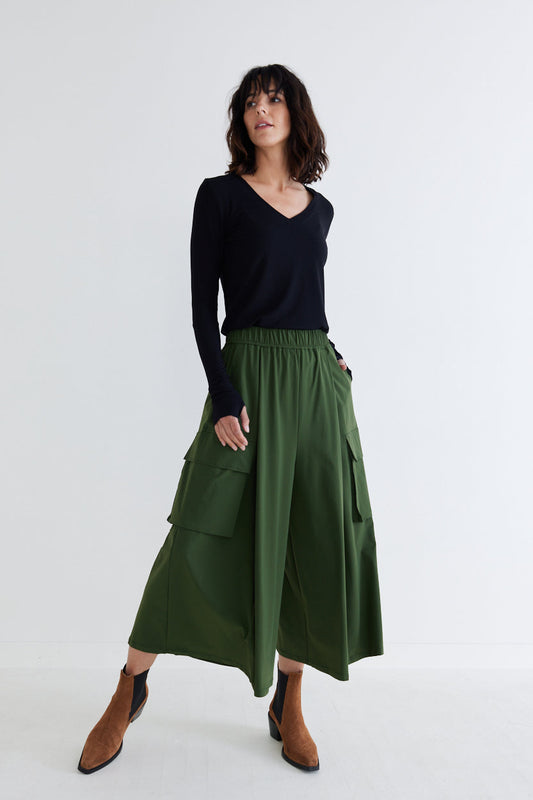 The Cargo Skirt Pants
