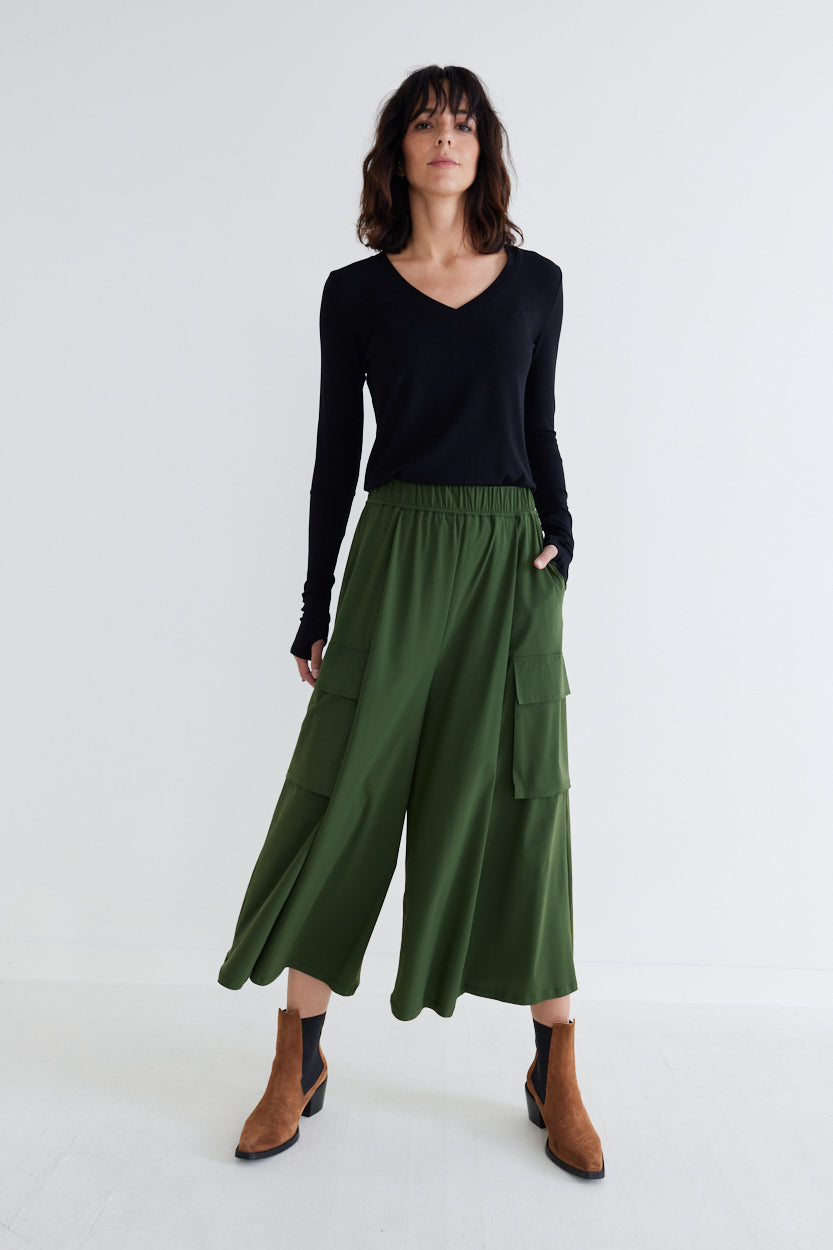 The Cargo Skirt Pants