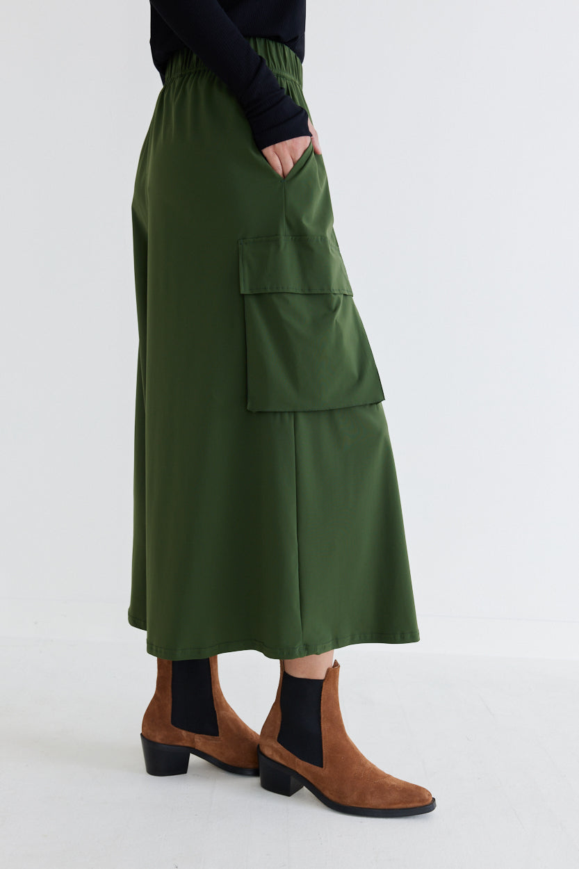 The Cargo Skirt Pants