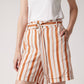 Lucky Stripe Bermuda That Actually Flatters
