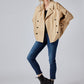 The Oversized Twill Trench