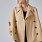 The Oversized Twill Trench