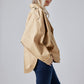 The Oversized Twill Trench