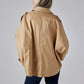 The Oversized Twill Trench