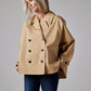 The Oversized Twill Trench