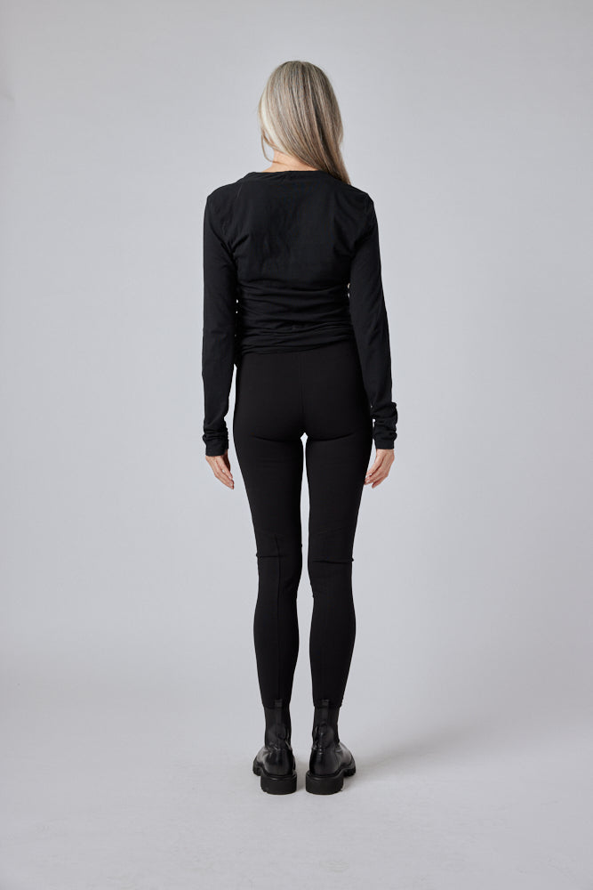 Bowie Vegan Leather Leggings