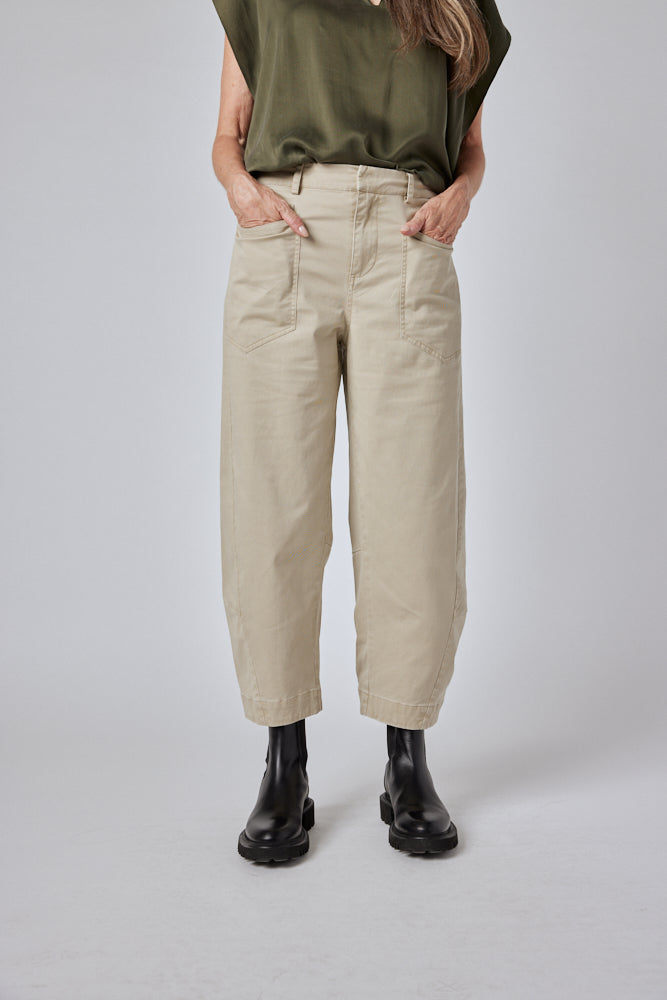 The Slouchy Soft Twill Pants