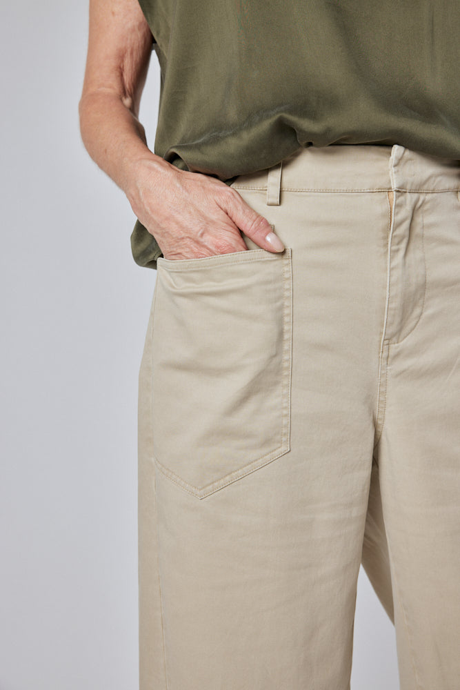 The Slouchy Soft Twill Pants