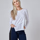 Inner Glow Asymmetric Long Sleeve Top