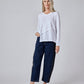 Inner Glow Asymmetric Long Sleeve Top