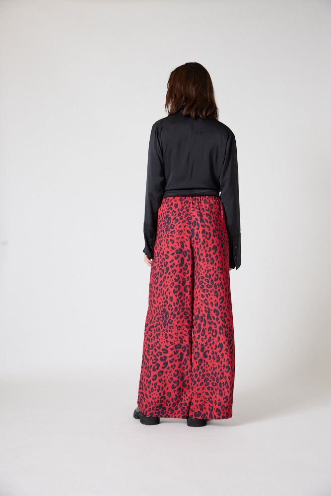 Panthera Wide-Leg Trouser