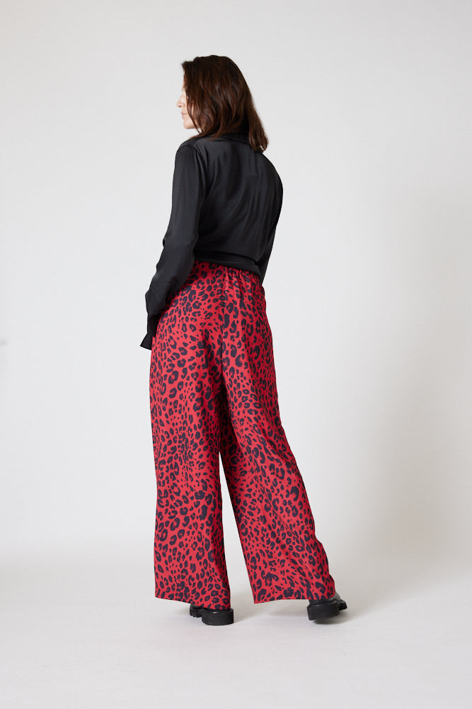 Panthera Wide-Leg Trouser