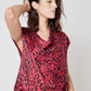 Washable Silk Cowl Neck Top