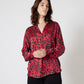 Leopard Silk Blouse