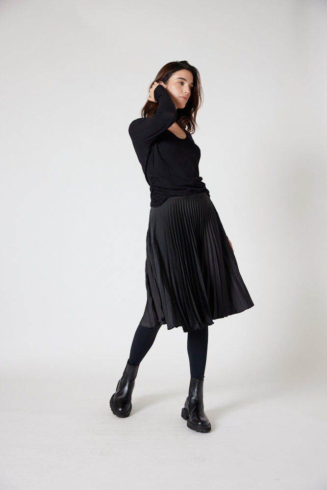 In the Fold Pleated Skirt