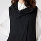 At Dusk Ribbed Long Vest