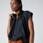 The Nonchalant Oversized Voile Blouse