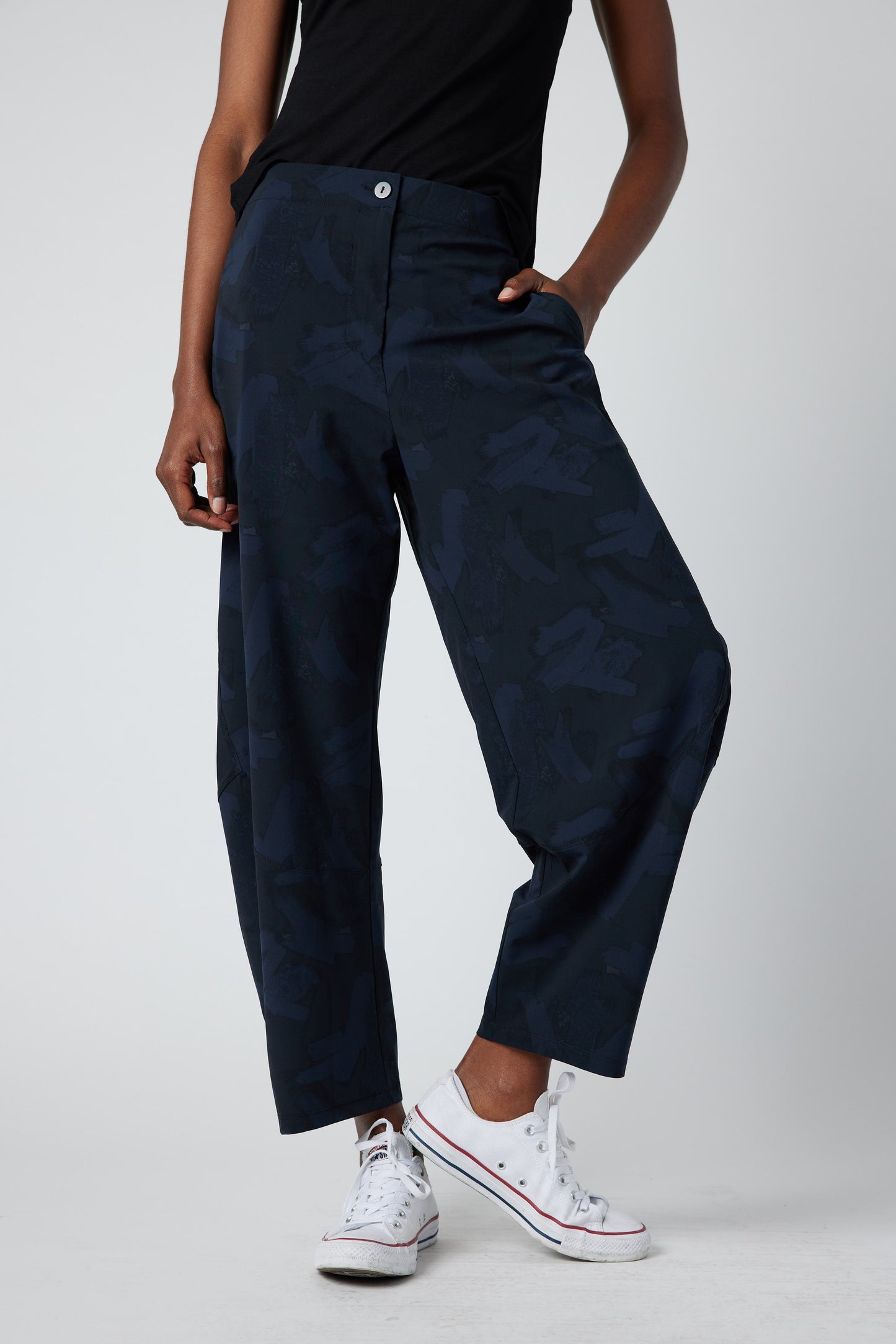 The Brushstroke Wide-ish Pants