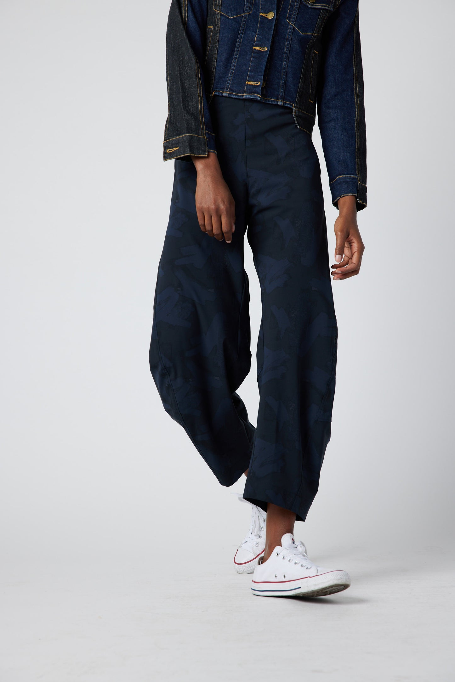 The Brushstroke On The Loose Work Pants
