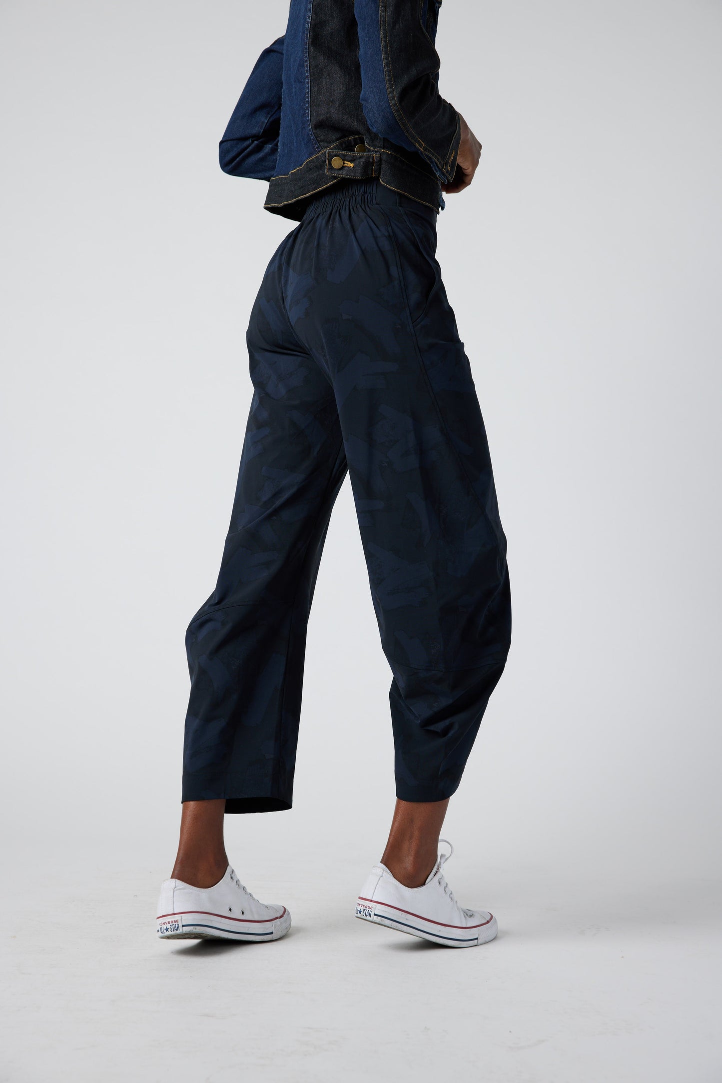 The Brushstroke On The Loose Work Pants