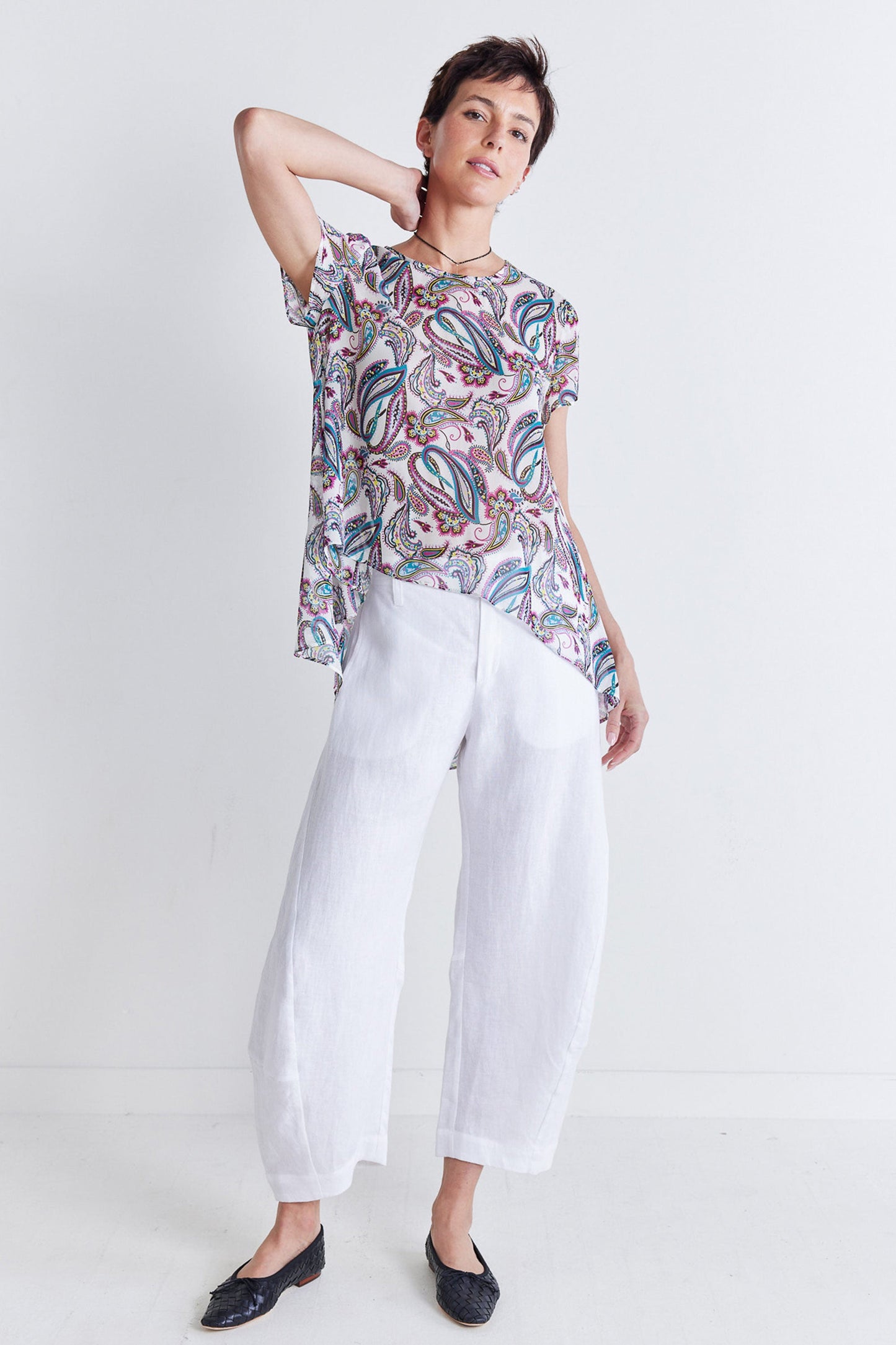 Summery High-Low Top
