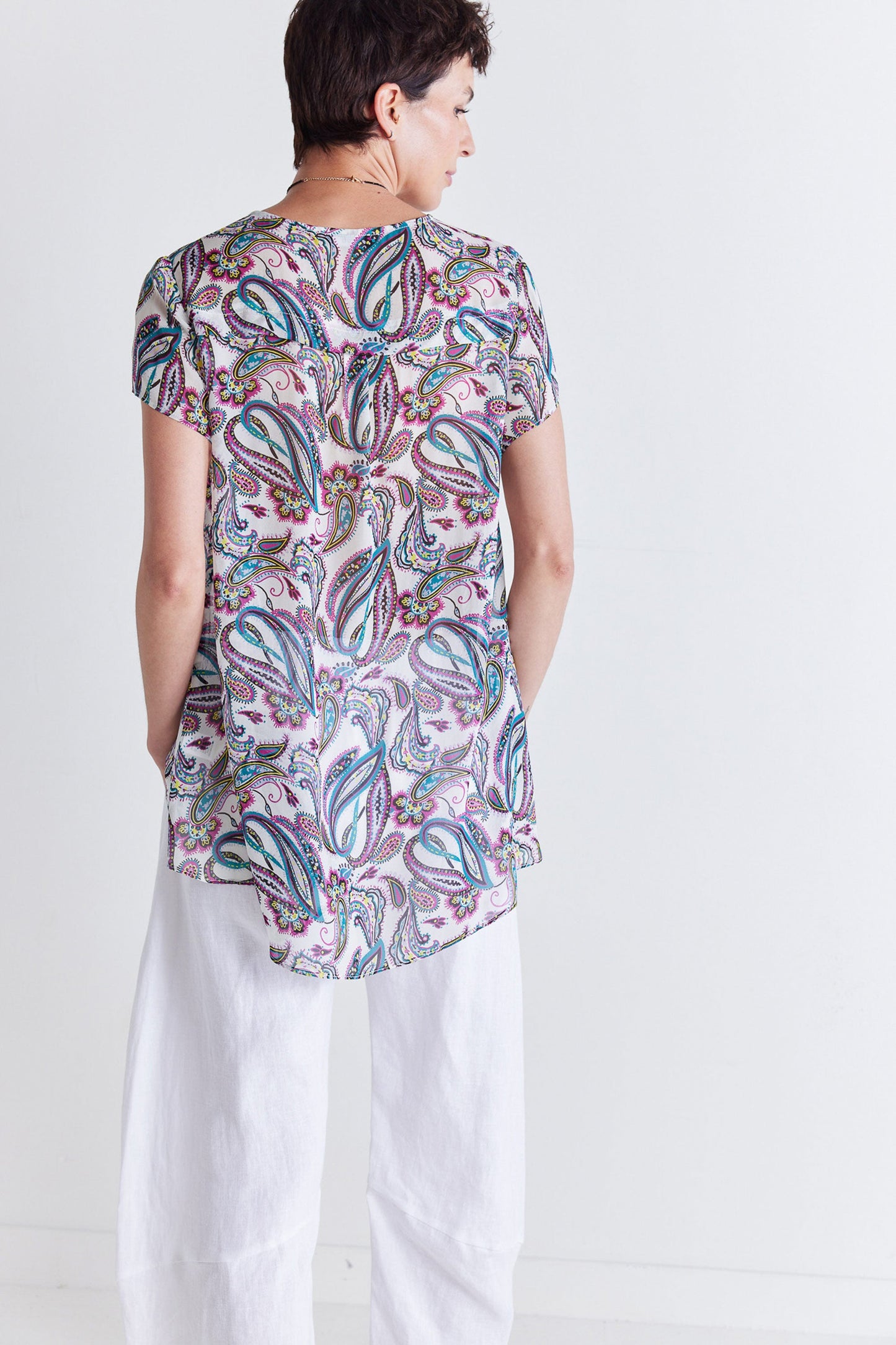 Summery High-Low Top