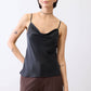 Washable Silk Cowl Neck Cami