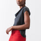 Washable Silk Cowl ﻿Neck Top
