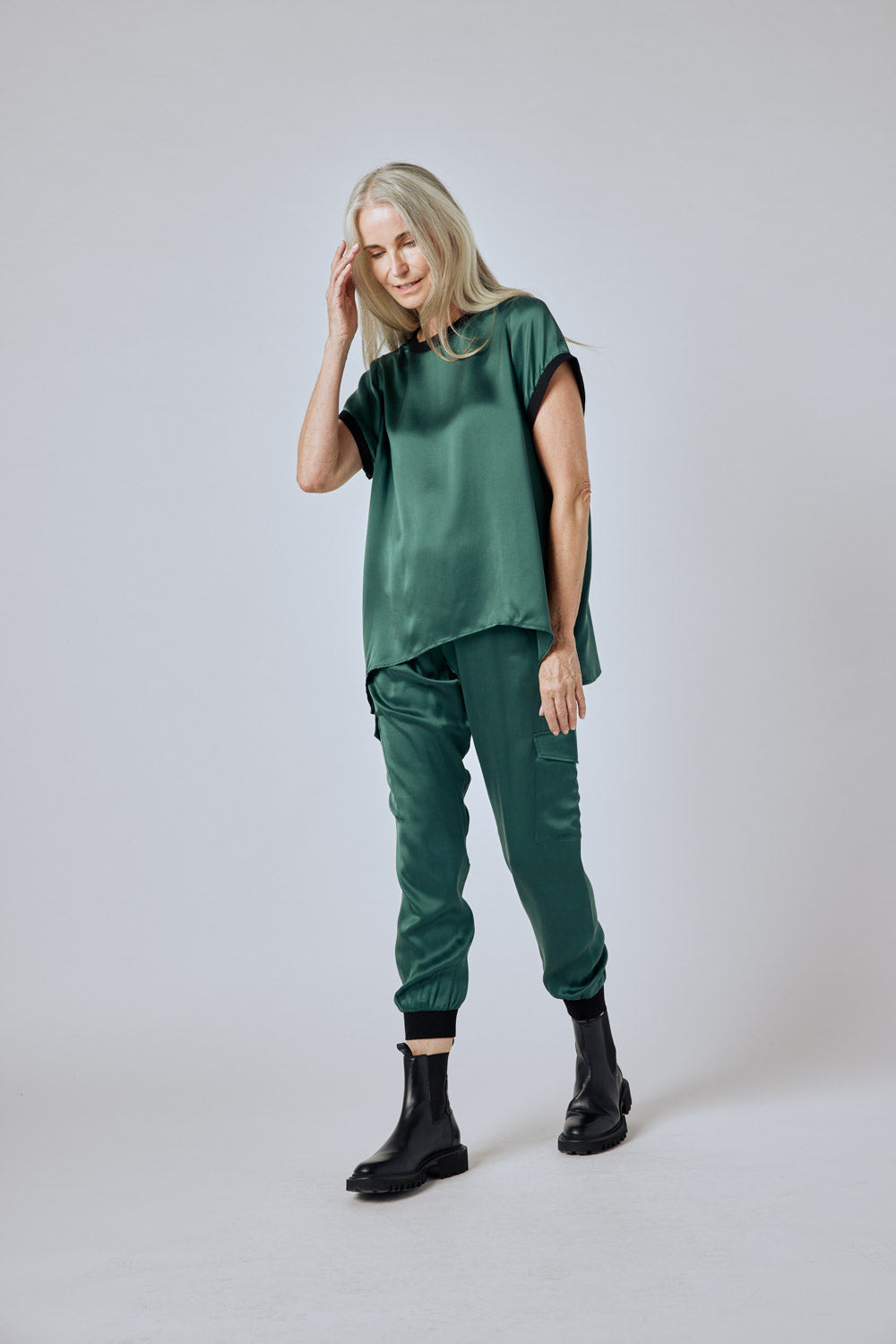 The Relaxed Washable Silk Top
