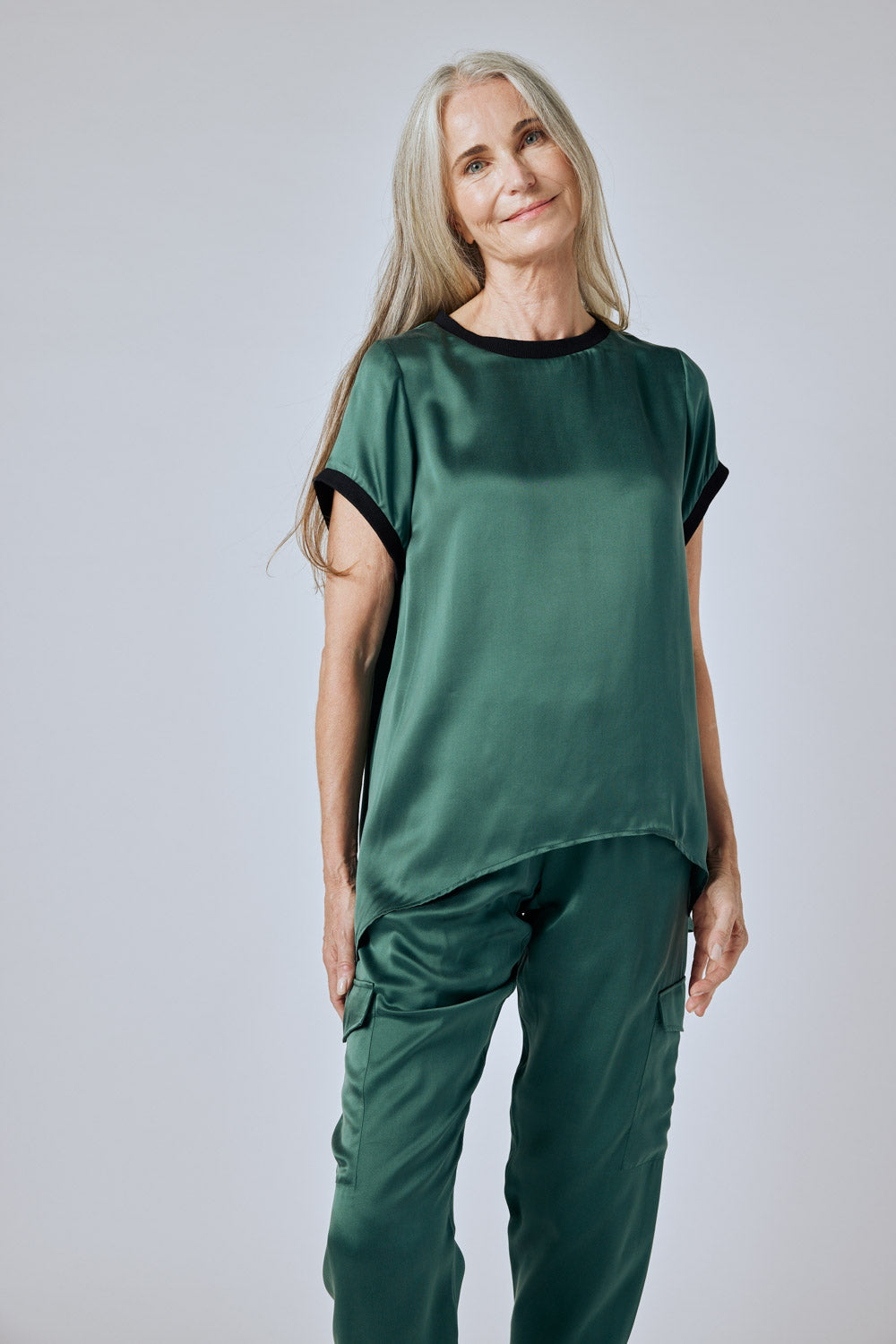 The Relaxed Washable Silk Top
