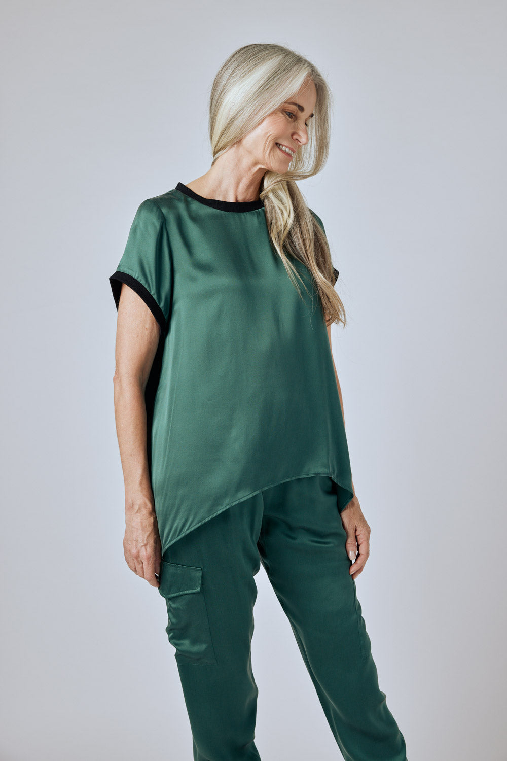 The Relaxed Washable Silk Top