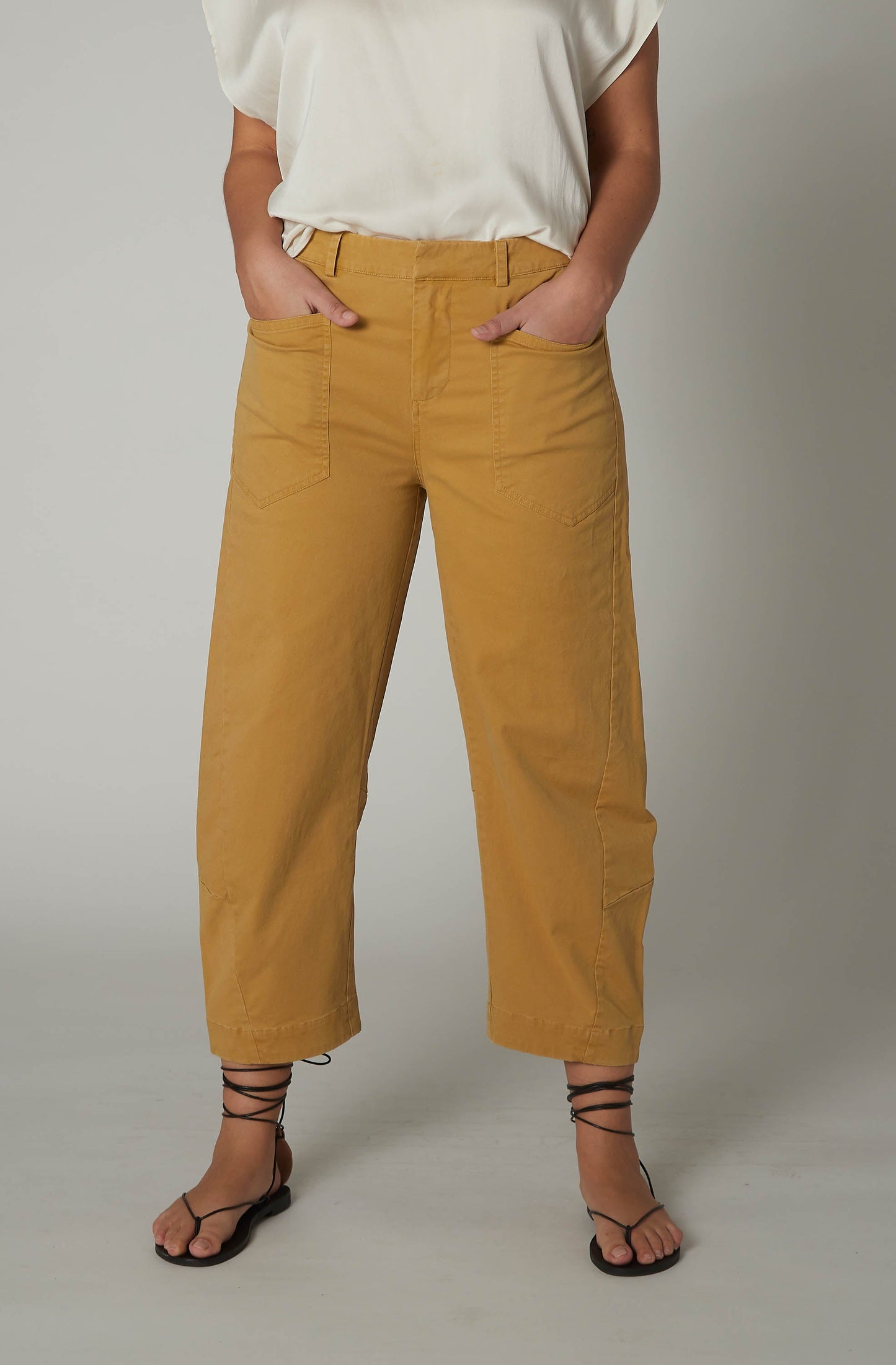 The Slouchy Soft Twill Pants