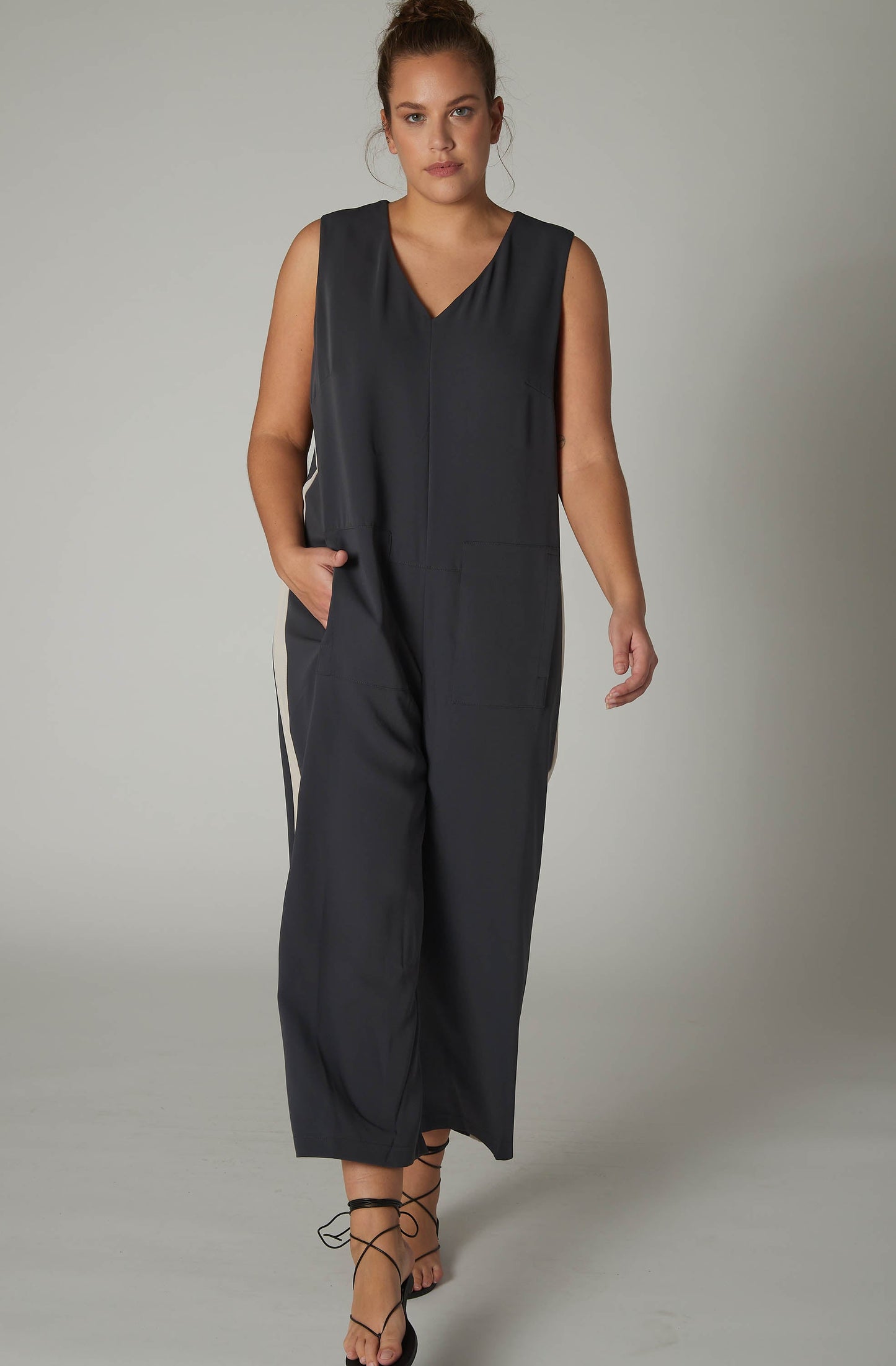 The Relaxed Wide Leg Jumpsuit