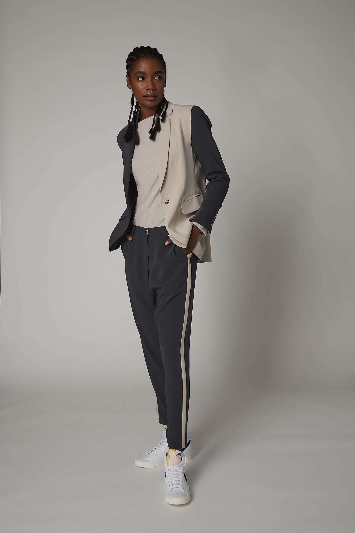 The Tuxedo Combo Blazer